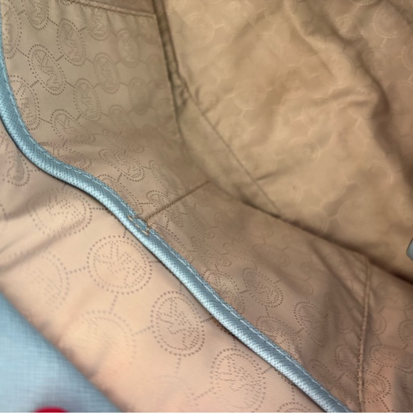 MICHAEL Michael Kors Blue Studded Tote - Picture 8 of 13